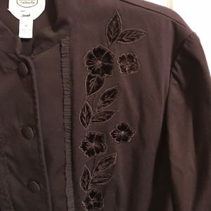 Brown Talbots cotton jacket